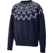 ハイカーノルディッククルーセーター Hiker Nordic Crew Sweater  TOMQJL37 (NV)ネイビー Sサイズ [アウトドア セーター メンズ]