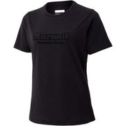 W's Retro Logo H/S Crew TOWQJA57 BK Sサイズ [アウトドア カットソー レディース]