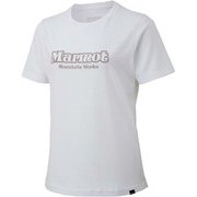 W's Retro Logo H/S Crew TOWQJA57 WH Sサイズ [アウトドア カットソー レディース]