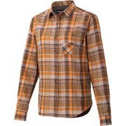 ウィメンズプラッドロングスリーブシャツ W's Plaid L/S Shirt TOWQJB76 BW XSサイズ [アウトドア シャツ レディース]