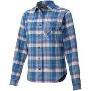 ウィメンズプラッドロングスリーブシャツ W's Plaid L/S Shirt TOWQJB76 DSK XSサイズ [アウトドア シャツ レディース]