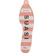 SUASI(スアシ) ペーパーインソール 脱臭+抗菌 やや硬め 24cm 女性用 5足+1(パーケージ)