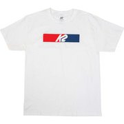 K2 RWB BRICK T-SHIRT S1917001012 WHITE Sサイズ [スキーウェア カットソー ユニセックス]