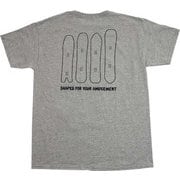 ENJOYERS T-SHIRT B1901010022 グレイ S [スキーウェア カットソー ユニセックス]