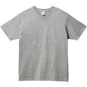 108 VCT VネックTシャツ 杢グレー M