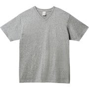 108 VCT VネックTシャツ 杢グレー XL