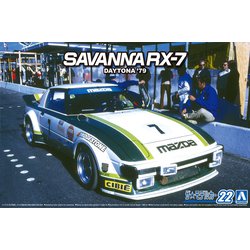 ザ・モデルカー No.22 マツダ SA22C RX-7 デイトナ ’79 [1/24スケール プラモデル]