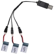 マルチコプタースペアパーツ バッテリー3個セットforHS210/3.7V 220mAh(過充/放電保護機能付き) HS210sdc