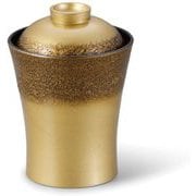 お椀 竹泉箸洗椀 絞り墨入れ金内黒 OL-22-3