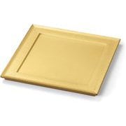 プレート 皿 8寸炉縁前菜盛皿 渕絞り金/裏黒塗 OL-30-2