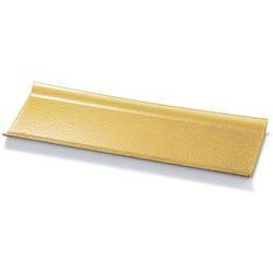 プレート 皿 耐A尺2長手春日盛器 タタキ金/裏黒塗 OL-30-4