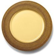 プレート 皿 TA27cm丸プレート 絞り墨入れ金/裏黒塗 OL-31-6