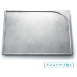 お盆 トレー 尺4袖型盆漆 タタキ銀SL/裏黒塗 OL-38-12