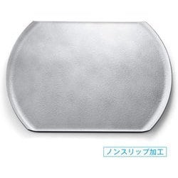 お盆 トレー 尺4浪漫小判トレー タタキ銀SL/裏黒塗 OL-40-10