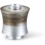 お椀 糸巻小吸物椀 絞り墨入れ銀内黒 OL-42-2