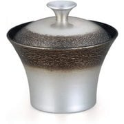 お椀 TA聖火椀 絞り墨入れ銀内黒 OL-42-5