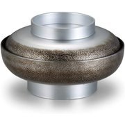 お椀 5.5寸高野椀 絞り墨入れ銀内黒 OL-46-5
