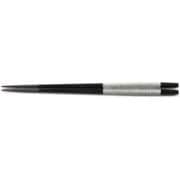 箸 PBT22.5cm八角谷口箸 銀盛り帯 OL-54-3
