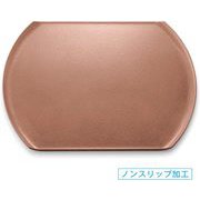 お盆 トレー 尺4浪漫小判トレー タタキ銅SL/裏黒塗 OL-60-10