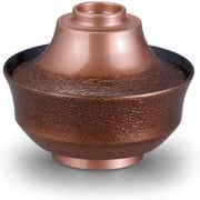 お椀 TA福富士天竜寺椀 絞り墨入れ銅内黒 OL-64-5