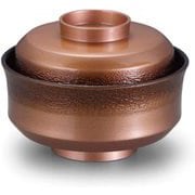 お椀 TA4.5寸天竜寺椀 絞り墨入れ銅内黒 OL-64-6