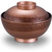 お椀 TA4.5寸仙才雑煮椀 絞り墨入れ銅内黒 OL-65-1