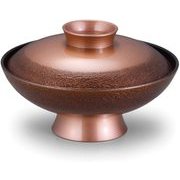 お椀 TA5.5寸小槌椀 絞り墨入れ銅内黒 OL-65-6