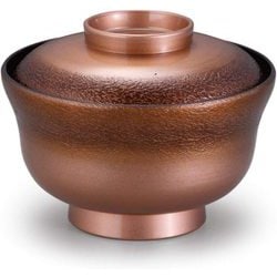 お椀 TA5.5寸かすみ丼椀 絞り墨入れ銅内黒 OL-66-4