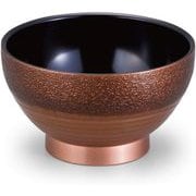 お椀 耐熱4.3寸大福鉢 絞り墨入れ銅内黒 OL-67-15
