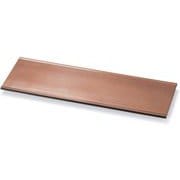 プレート 耐熱30cm長角さざ波盛皿 銅/裏黒塗 OL-70-5