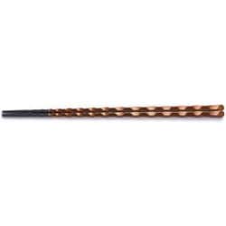 箸 PBT23.5cm細身亀甲一刀彫箸 ブロンズ塗 OL-73-4