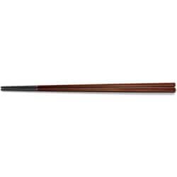 箸 PBT23.7cm錐頭四角箸 ブロンズ塗 OL-73-6