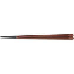 箸 PBT22.7cm天削先角箸 ブロンズ塗 OL-74-4