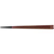 箸 PBT22.7cm天削先角箸 ブロンズ塗 OL-74-4