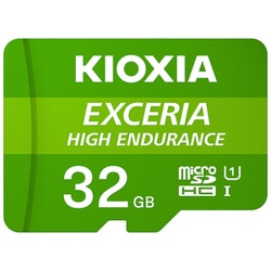 EXCERIA HIGH ENDURANCE microSDHCカード 32GB Class10 UHS-I U1 V10 A1 最大読込100MB/s 最大書込30MB/s KEMU-A032G