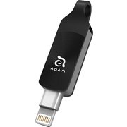 iKlips DUO+ ライトニング USBメモリ 256GB MFi認証 ブラック ADRAD256GKLDPRXJ