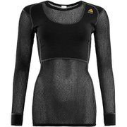 ウールネットクルーネック WOOLNET CrewNeck Ws 101628 Jet Black Mサイズ [アウトドア アンダーウェア レディース]