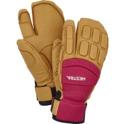 スキー・スノーボードアクセサリー HESTRA 30192 Vertical Cut Czone 3-Finger Vertical Cut CZone 3-finger - Black | Hestra Gloves