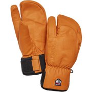 スリーフィンガー フル レザー ショート 3-Finger Full Leather Short 33872 Orange サイズ4 [スキー スノーボード グローブ]