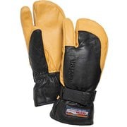 3-Finger GTX Full Leather 33882 Black/Tan サイズ4 [スキー スノーボード グローブ]