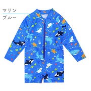 マリンフレンズロンパース M ブルー 6803692-003-05