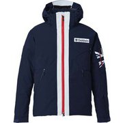 Great Britain Team Replica Jacket G10323RP ネイビー×ムーンホワイト(NM) Lサイズ [スキーウェア ジャケット メンズ]