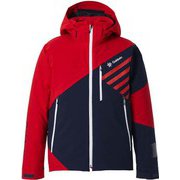 Stream Jacket G10324P ネイビー×ファイヤーレッド(NF) Lサイズ [スキーウェア ジャケット メンズ]