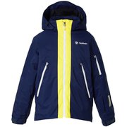 J KRATOS JACKET GJ10341P ネイビーブルー×バタフライイエロー(VY) 130cm [スキーウェア ジャケット ジュニア]