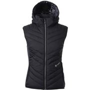 W's Hybrid Fleece Vest GW50351P ブラック(BK) Mサイズ [スキー ミドルウェア レディース]