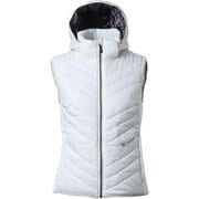 W's Hybrid Fleece Vest GW50351P ホワイト(W) Lサイズ [スキー ミドルウェア レディース]
