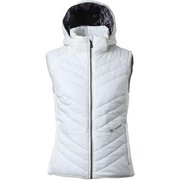 W's Hybrid Fleece Vest GW50351P ホワイト(W) Mサイズ [スキー ミドルウェア レディース]