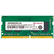ノートPC用メモリ DDR4-2666（PC4-21300）4GB×1枚 1.2V（低電圧）260pin Unbuffered SO-DIMM CL19 JM2666HSD-4G