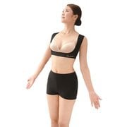 着るだけで美姿勢 ブラック L～LL