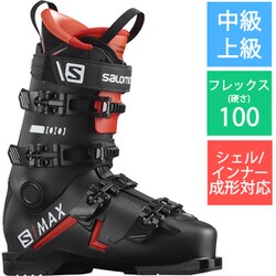 ヨドバシ.com - サロモン SALOMON S/MAX 100 L411425 Black/Red/White ...